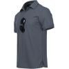 imageZITY 3 Pack Mens Polo Shirt Short Sleeve Sports Performance Business Casual Golf Shirts for Men Collared Tactical TShirtsBlack Blue Grey