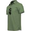 imageZITY 3 Pack Mens Polo Shirt Short Sleeve Sports Performance Business Casual Golf Shirts for Men Collared Tactical TShirtsGrey Black Green