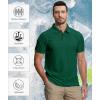 imageZITY 5 Pack Mens Polo Shirt Short Sleeve Sports Golf Tennis TShirt MoistureWicking Summer ShirtsLemon Black Forest White Wine