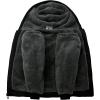 imageZITY Boys Zip Up Hoodie Fleece Jacket Kids Sherpa Lined Sweatshirts Outerwear Unisex Warm Winter Coat 615 Years OldBlack