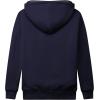 imageZITY Boys Zip Up Hoodie Fleece Jacket Kids Sherpa Lined Sweatshirts Outerwear Unisex Warm Winter Coat 615 Years OldBlue