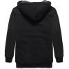 imageZITY Boys Zip Up Hoodie Fleece Jacket Kids Sherpa Lined Sweatshirts Outerwear Unisex Warm Winter Coat 615 Years OldDeep Black