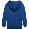 imageZITY Boys Zip Up Hoodie Fleece Jacket Kids Sherpa Lined Sweatshirts Outerwear Unisex Warm Winter Coat 615 Years OldDeep Blue