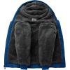 imageZITY Boys Zip Up Hoodie Fleece Jacket Kids Sherpa Lined Sweatshirts Outerwear Unisex Warm Winter Coat 615 Years OldDeep Blue