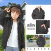 imageZITY Boys Zip Up Hoodie Fleece Jacket Kids Sherpa Lined Sweatshirts Outerwear Unisex Warm Winter Coat 615 Years OldDeep Grey