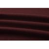 imageZITY Long Sleeve Henley Shirts for Men Casual Waffle Thermal Fashion Pullover 3Button TShirt with PocketBurgundy