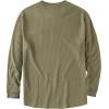 imageZITY Long Sleeve Henley Shirts for Men Casual Waffle Thermal Fashion Pullover 3Button TShirt with PocketOlive Green