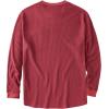 imageZITY Long Sleeve Henley Shirts for Men Casual Waffle Thermal Fashion Pullover 3Button TShirt with PocketRed