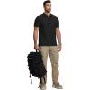 imageZITY Mens 2 Pack Polo Shirts Short Sleeve Performance Sports Golf Shirt for Men Tactical ShirtBlack Grey