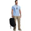 imageZITY Mens 2 Pack Polo Shirts Short Sleeve Performance Sports Golf Shirt for Men Tactical ShirtMoon Turquoise Blue