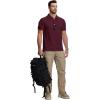 imageZITY Mens 2 Pack Polo Shirts Short Sleeve Performance Sports Golf Shirt for Men Tactical ShirtWinered Moonblue