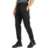 imageZITY Mens Thick Fleece Winter Pants Heavyweight Warm Sherpa Lined Athletic Jogger Sweatpants with Pockets002blackribbed Cuff