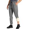 imageZITY Mens Thick Fleece Winter Pants Heavyweight Warm Sherpa Lined Athletic Jogger Sweatpants with Pockets003grayribbed Cuff