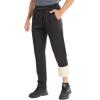imageZITY Mens Thick Fleece Winter Pants Heavyweight Warm Sherpa Lined Athletic Jogger Sweatpants with Pockets006blackstraight Cuff