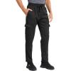 imageZITY Mens Thick Fleece Winter Pants Heavyweight Warm Sherpa Lined Athletic Jogger Sweatpants with Pockets021blackstraight Cuff