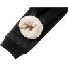 imageZITY Mens Thick Fleece Winter Pants Heavyweight Warm Sherpa Lined Athletic Jogger Sweatpants with PocketsBronze Black