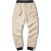 imageZITY Mens Thick Fleece Winter Pants Heavyweight Warm Sherpa Lined Athletic Jogger Sweatpants with PocketsDeep Black