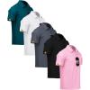 Teal White Grey Black Pink