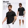 imageZITY 3 Pack Men Polo Shirts Short Sleeve with Pocket Sport Wicking Shirts for Men Casual Athletic Collared TShirtsBblack Grey Navy
