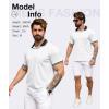 imageZITY 3 Pack Men Polo Shirts Short Sleeve with Pocket Sport Wicking Shirts for Men Casual Athletic Collared TShirtsBlack White Grey