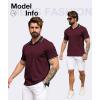 imageZITY 3 Pack Men Polo Shirts Short Sleeve with Pocket Sport Wicking Shirts for Men Casual Athletic Collared TShirtsOrange Yelleow Red