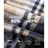 imageZITY 3 Pack Mens Flannel Hoodie Shirts Long Sleeve Casual Vintage Button Down Plaid Shirt Jacket with PocketDeepbluebeige Blackpurple Blue