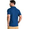 imageZITY 3 Pack Mens Polo Shirts Short Sleeve Golf MoistureWicking Shirts for MenWhite Blue Winered
