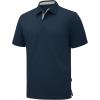 imageZITY 3 Pack Polo Shirts for Men Short Sleeve Moisture Wicking T Shirt Business Casual Mens Golf Shirts Collared TShirtsBlack Grey Navy