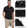 imageZITY 3 Pack Polo Shirts for Men Short Sleeve Moisture Wicking T Shirt Business Casual Mens Golf Shirts Collared TShirtsBlack Grey Royal