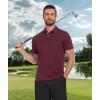 imageZITY 3 Pack Polo Shirts for Men Short Sleeve Moisture Wicking T Shirt Business Casual Mens Golf Shirts Collared TShirtsBlack Red Royal