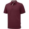 imageZITY 3 Pack Polo Shirts for Men Short Sleeve Moisture Wicking T Shirt Business Casual Mens Golf Shirts Collared TShirtsBlack Red Royal