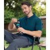 imageZITY 4 Pack Mens Polo Shirt Short Sleeve Athletic Performance Tactical Shirts for Men Outdoor Sport Work TShirtWhite Green Blue Teal Blue