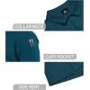 imageZITY 4 Pack Mens Polo Shirt Short Sleeve Athletic Performance Tactical Shirts for Men Outdoor Sport Work TShirtWhite Green Blue Teal Blue