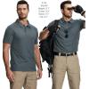 imageZITY 5 Pack Tactical Polo Shirts for Men Golf Shirt Short Sleeve Athletic Performance Moisture Wicking Work Outdoor TshirtsBlack Gray Wine Navy Darktealblue