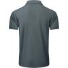 imageZITY 5 Pack Tactical Polo Shirts for Men Golf Shirt Short Sleeve Athletic Performance Moisture Wicking Work Outdoor TshirtsBlack Gray Wine Navy Darktealblue