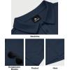 imageZITY 5 Pack Tactical Polo Shirts for Men Golf Shirt Short Sleeve Athletic Performance Moisture Wicking Work Outdoor TshirtsWhite Black Gray Navy Blue