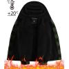 imageZITY Boys Flannel Shirt Jacket Fleece Sherpa Lined Plaid Jackets Unisex Coat Full Zip Hoodie Girls Winter Outwear 615 YearsGreen Black
