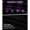imageZITY Boys Flannel Shirt Jacket Fleece Sherpa Lined Plaid Jackets Unisex Coat Full Zip Hoodie Girls Winter Outwear 615 YearsPurple