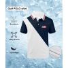 imageZITY Golf Polo Shirts for Men Short Sleeve Athletic Tennis TShirt041navy