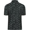 imageZITY Golf Polo Shirts for Men Short Sleeve Athletic Tennis TShirtBlack Green