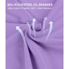 imageZITY Golf Polo Shirts for Men Short Sleeve Athletic Tennis TShirtBlack Purple