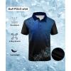 imageZITY Golf Polo Shirts for Men Short Sleeve Athletic Tennis TShirtBlock Blue