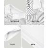 imageZITY Golf Polo Shirts for Men Short Sleeve Athletic Tennis TShirtWhite Grey