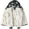 imageZITY Mens Flannel Hooded Jacket Fleece Sherpa Lined Plaid Shirts Jackets Zip Up Sweatshirt Hoodies for Men with 4 PocketsBlack