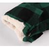 imageZITY Mens Flannel Hooded Jacket Fleece Sherpa Lined Plaid Shirts Jackets Zip Up Sweatshirt Hoodies for Men with 4 PocketsGray Green
