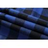 imageZITY Mens Flannel Hoodie Shirts Casual Button Down Plaid Shirt Jackets for Men Long Sleeve Stylish Hooded with PocketBlack Blue