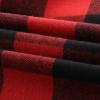 imageZITY Mens Flannel Hoodie Shirts Casual Button Down Plaid Shirt Jackets for Men Long Sleeve Stylish Hooded with PocketBlack Red