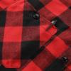 imageZITY Mens Flannel Hoodie Shirts Casual Button Down Plaid Shirt Jackets for Men Long Sleeve Stylish Hooded with PocketBlack Red