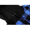 imageZITY Mens Flannel Hoodie Shirts Casual Button Down Plaid Shirt Jackets for Men Long Sleeve Stylish Hooded with PocketBlue