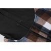 imageZITY Mens Flannel Hoodie Shirts Casual Button Down Plaid Shirt Jackets for Men Long Sleeve Stylish Hooded with PocketBrown White